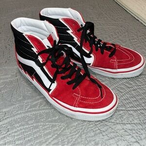 Vans sk8 bolt red and Black High-Top Sneakers